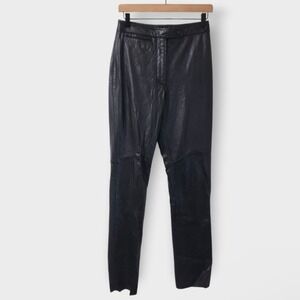 Wilson's Maxima Vintage VTG Leather Pants Black 10‎
